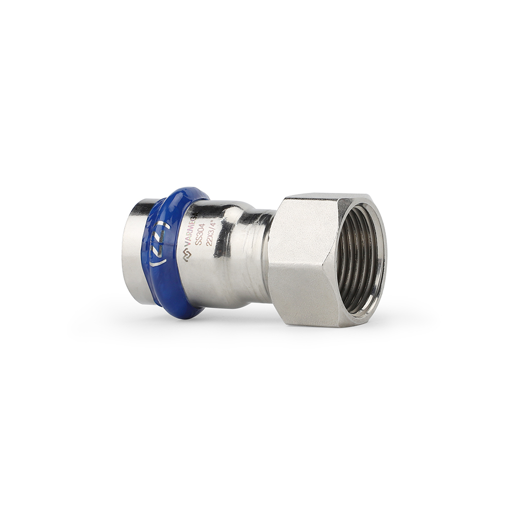 Муфта раструбная Varmega Inox Press с внутренней резьбой — изображение 2